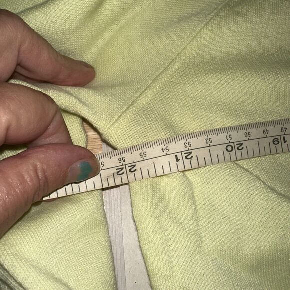 so lounge life sweatshirt soft yellow Small NWT Soft And Comfy - Picture 5 of 6